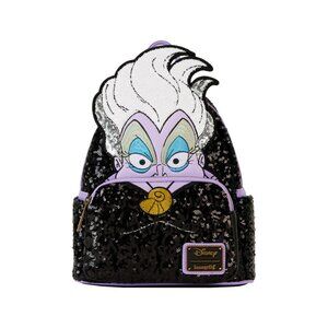 The Little Mermaid 35th Anniversary Exclusive Ursula Sequin Mini Backpack
